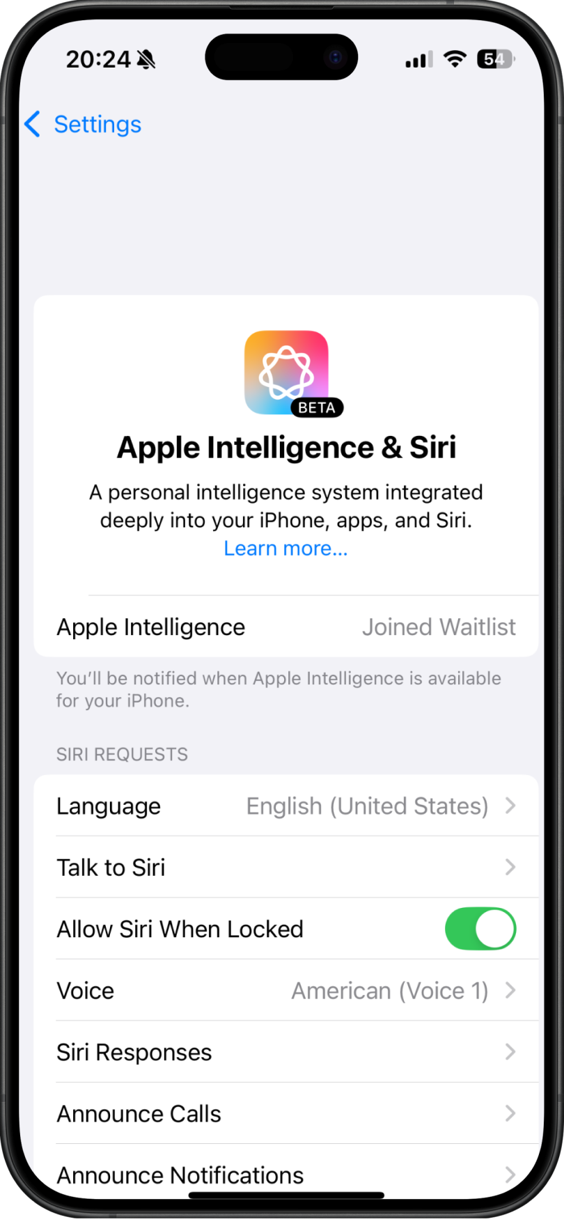 Apple Intelligence Siri