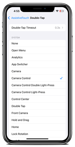 AssistiveTouch - Camera Control